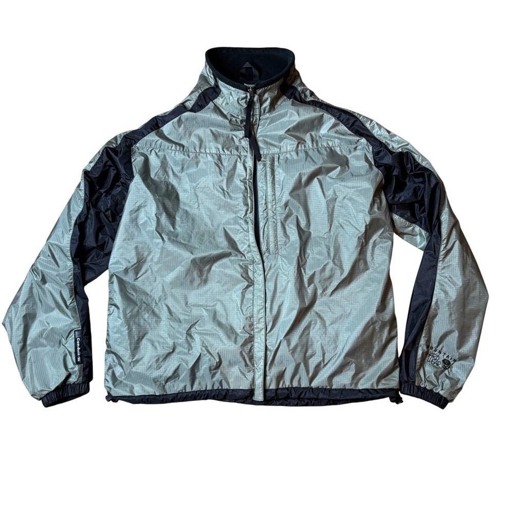 Mountain Hardwear Conduit SL Windbreaker Ripstop Fleece Lined Jacket Size 8